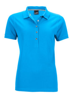 Ladies Pima Polo James & Nicholson - regatta blue